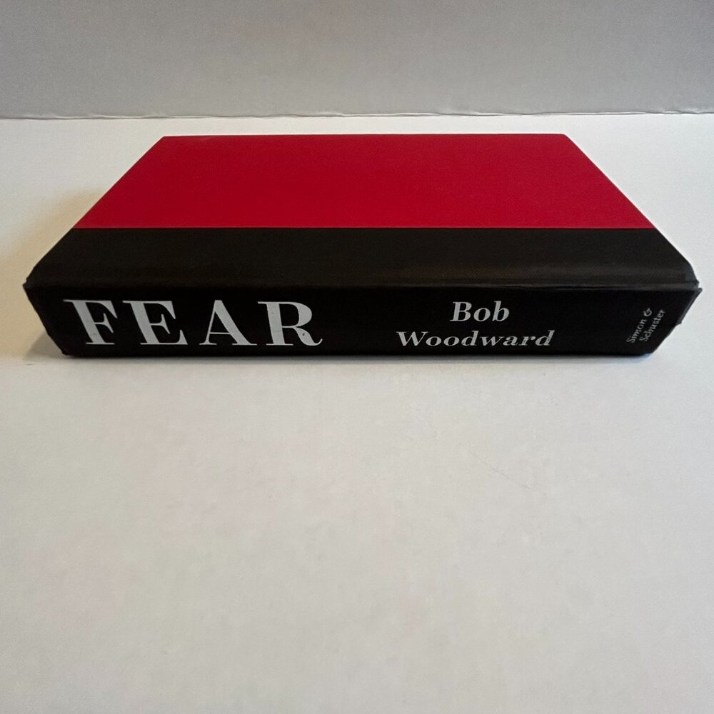 Hardcover copy of Fear-Trump in the White House by Bob Woodward